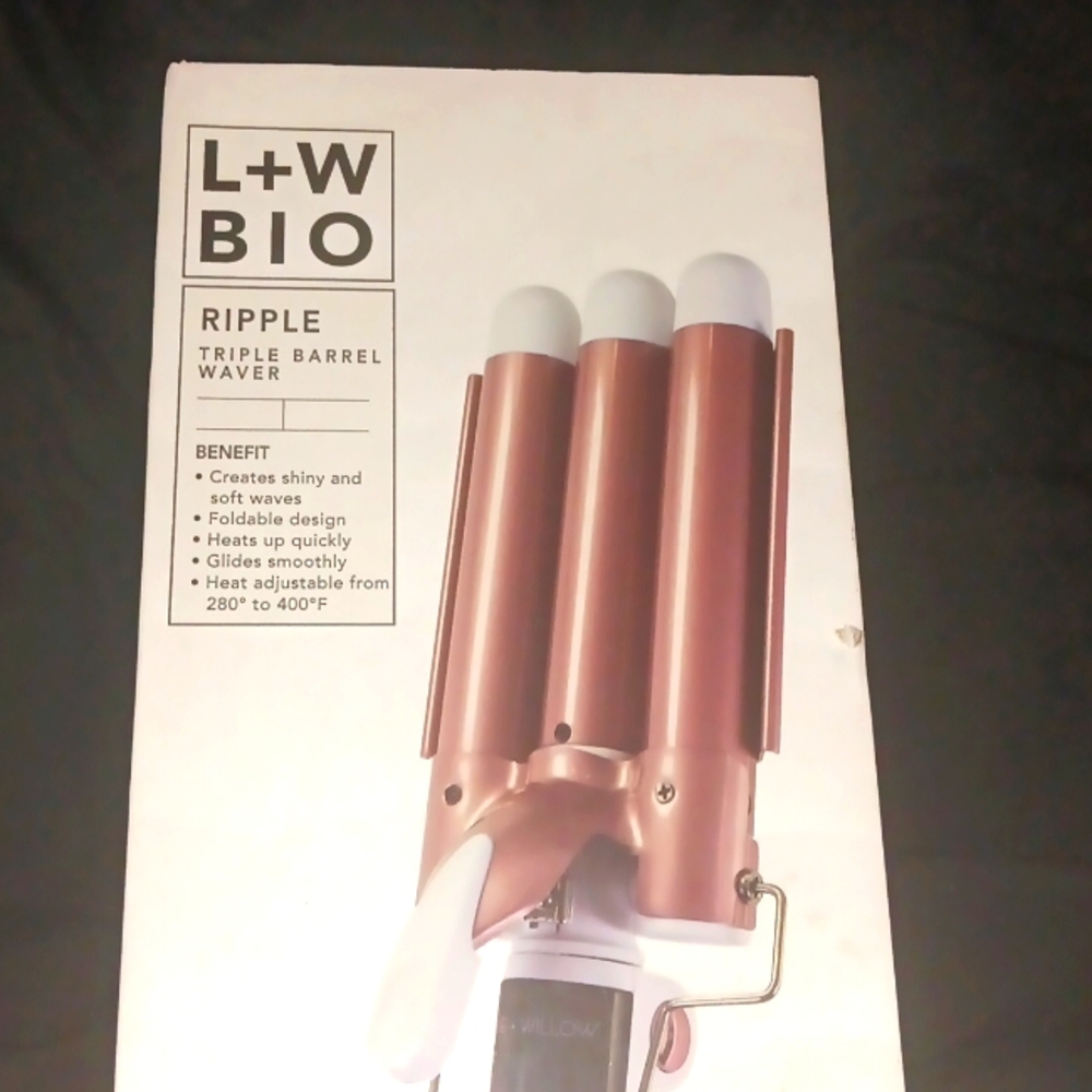 L+W BIO RIPPLE triple barrel waver